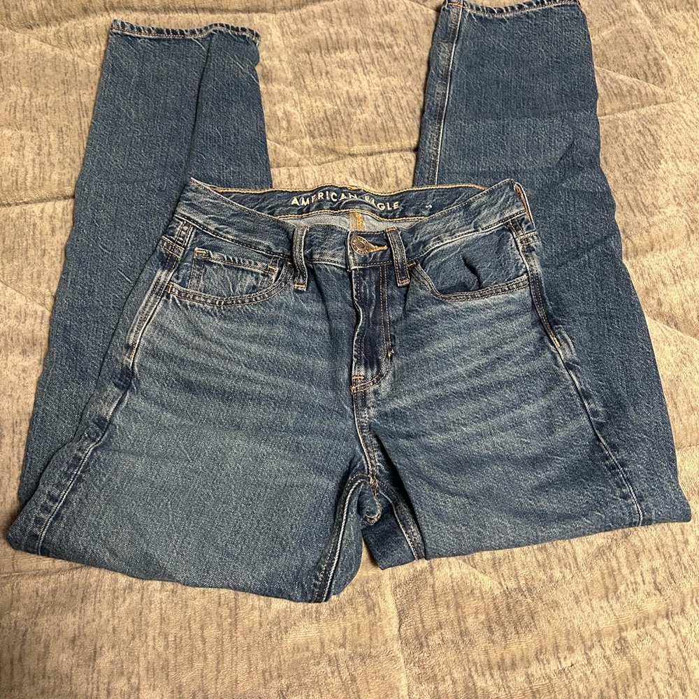 American Eagle Outfitters Women's Denim Straight Leg Jeans